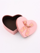 Набор подарочных коробок сердце 3 в 1, розовый с бантом, 22×20×9; 18.5×17×7.5; 16×14×6 см - Фото 6