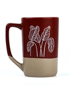 Кружка чайная керамическая «Листья», 500 мл, ручная работа - Фото 2