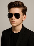 Очки солнцезащитные детские «OneSun. Авиаторы», uv 400, линза 5.5×4.5 см - Фото 1