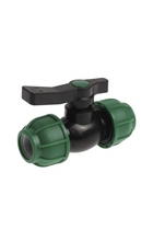 Кран шаровой ПНД ZEIN, 25 мм, цанга - Фото 3