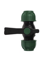 Кран шаровой ПНД ZEIN, 32 мм, цанга - Фото 6