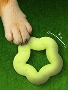 Жевательная игрушка для собак «Пленительная звезда», 7 см, TPR, жёлтая - Фото 2
