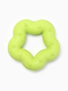 Жевательная игрушка для собак «Пленительная звезда», 7 см, TPR, жёлтая - Фото 4