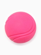 Мячик цельнолитой прыгучий, TPR, 6 см, розовый - Фото 4