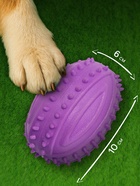 Жевательная игрушка для собак «Граната», 10 см, TPR, фиолетовая - Фото 2
