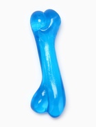 Игрушка жевательная «Косточка классическая», прозрачная, PVC, 12.3 см, синяя - Фото 2