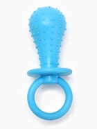 Игрушка жевательная «Пустышка для малышки», TPR, 14.5 см, голубая - Фото 4