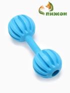 Жевательная игрушка для собак «Силач», 15 см, TPR, голубая - Фото 3