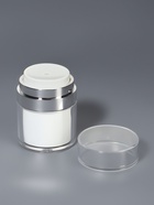 Баночка для хранения, с дозатором, 30 мл, белая, серая - Фото 1