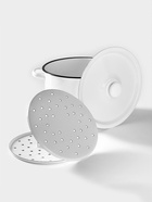 УЦЕНКА Мантоварка (позница) 7.5 л светлая (2 вставки) с пластм. кнопкой - Фото 5