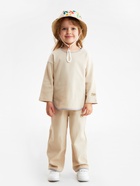 Костюм детский (свитшот и брюки) MINAKU, бежевый, рост 116 см - Фото 3