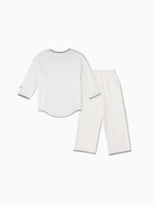 Костюм детский (свитшот и брюки) MINAKU, цвет молочный, рост 98 см - Фото 13