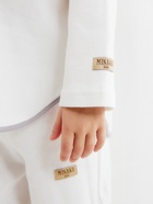 Костюм детский (свитшот и брюки) MINAKU, цвет молочный, рост 98 см - Фото 6