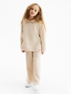 Толстовка детская MINAKU, цвет бежевый, рост 110 см - фото 808720017