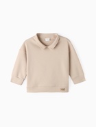 Толстовка детская MINAKU, цвет бежевый, рост 110 см - фото 808720018