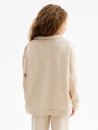 Толстовка детская MINAKU, цвет бежевый, рост 116 см - фото 808720019