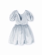 Платье нарядное для девочки MINAKU: PartyDress, с воланами, рост 104-110 см, голубое - Фото 16