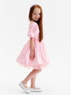 Платье нарядное для девочки MINAKU: PartyDress с подъюбником, розовое, рост 110 см - Фото 6