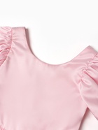 Платье нарядное для девочки MINAKU: PartyDress с подъюбником, розовое, рост 122 см - Фото 12