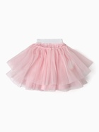 Платье нарядное для девочки MINAKU: PartyDress с подъюбником, розовое, рост 122 см - Фото 15