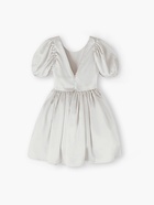 Платье нарядное для девочки MINAKU: PartyDress с рукавами, цвет молочный, рост 110-116 см - Фото 18