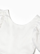 Платье нарядное для девочки MINAKU: PartyDress с подъюбником, цвет молочный, рост 122 см - Фото 8