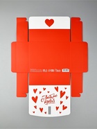 Коробка подарочная складная, упаковка, «Люблю тебя», 16.5?12?5 см (комплект 2 шт) - фото 47213912