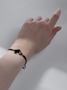 Браслет ассорти на нити «Дельфинчик» на нити, цвет чёрный в золоте - фото 809238060