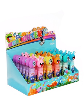 Маркер текстовыделитель «Монстрик», МИКС (комплект 36 шт)