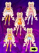 Магнитная игра «Сказочные феечки», 3 куклы, 110 элементов одежды - Фото 4