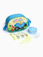 Игровой набор стоматолога, Синий трактор, в сумочке - Фото 6