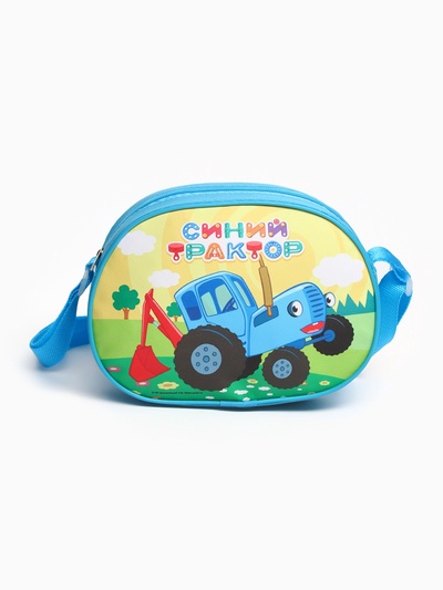Игровой набор стоматолога, Синий трактор, в сумочке