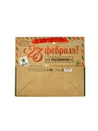 Пакет подарочный крафтовый «23 февраля», ML 23 х 11.5 х 27 см 10642772 - фото 13118022 Пакет подарочный крафтовый «23 февраля», ML 23 х 11.5 х 27 см 10642772 - фото 13118022
