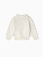 Джемпер Крошка Я Melange, рост 92-98 см, белый 10539669