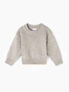 Джемпер Крошка Я Melange, рост 92-98 см, серый 10539675