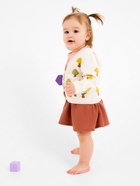 Кардиган Крошка Я Грибочки, рост 92-98 см, бежевый - Фото 1