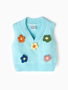 Жилет Крошка Я Ромашки, рост 68-74 см, голубой - Фото 4