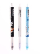 Стираемая ручка «Космонавт», гелевая, автоматическая, синий стержень, узел 0.5 мм, МИКС - Фото 2