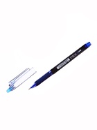 Стираемая ручка, гелевая, автоматическая, синий стержень, узел 0.5 мм - Фото 2