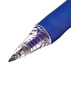 Стираемая ручка, гелевая, автоматическая, синий стержень, узел 0.5 мм - Фото 2