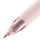 Ручка гелевая, автоматическая, чёрный стержень, узел 0.5 мм, резиновый упор - Фото 5