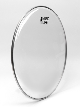 Пластик для барабана Music Life 14 дюймов, прозрачный