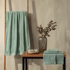 Полотенце махровое LoveLife Natural mint, 100×150 см, 100% хлопок - Фото 2