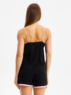 Пижама женская (топ, шорты) KAFTAN Leo black collection, размер 40-42, чёрная 10276936 Пижама женская (топ, шорты) KAFTAN Leo black collection, размер 40-42, чёрная 10276936