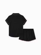 Пижама женская (рубашка, шорты) KAFTAN Leo black collection, размер 44-46 10276953