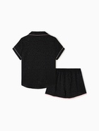 Пижама женская (рубашка, шорты) KAFTAN Leo black collection, размер 48-50  (артикул 10276954)  большой выбор товаров оптом и в розницу по низким ценам с доставкой