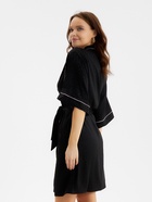 Халат женский KAFTAN Leo black collection, размер 52-54, чёрный 10276958 - фото 13729661