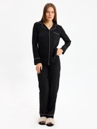 Комплект женский (рубашка и брюки) KAFTAN Leo black collection р-р 40-42 - фото 808610215