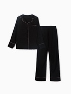 Комплект женский (рубашка и брюки) KAFTAN Leo black collection р-р 40-42 - фото 808610218