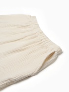 Пижама женская (рубашка, шорты) KAFTAN Basic, размер 40-42 молочная - фото 23275349